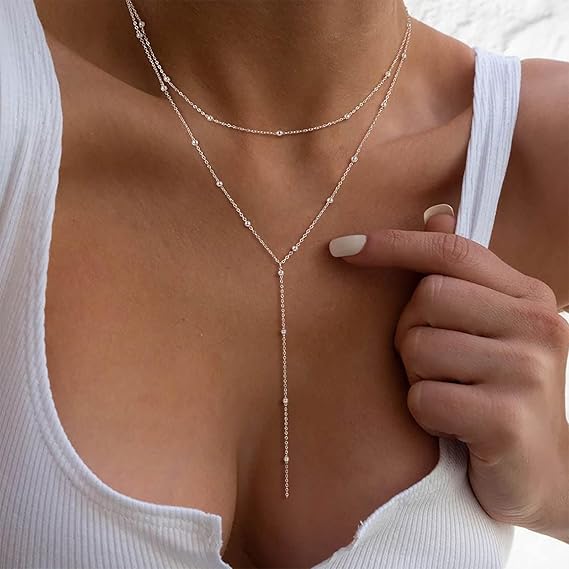 Colar Borla com Dupla Camada