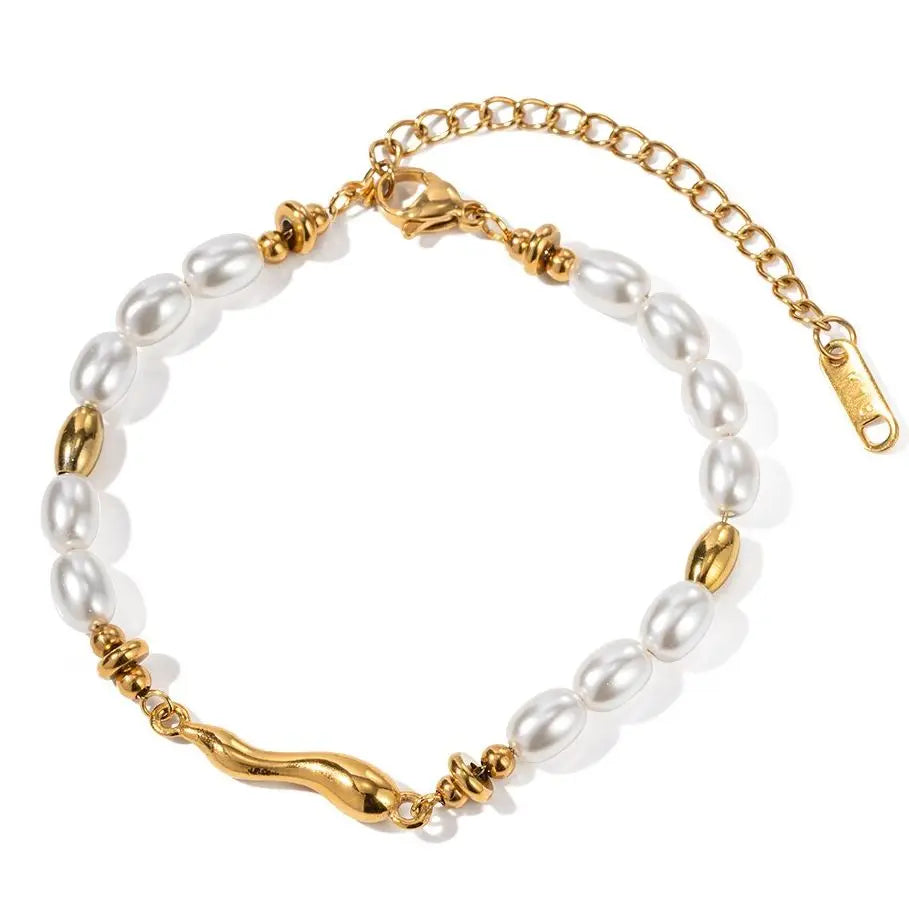 Pulseira Lavina Pérolas