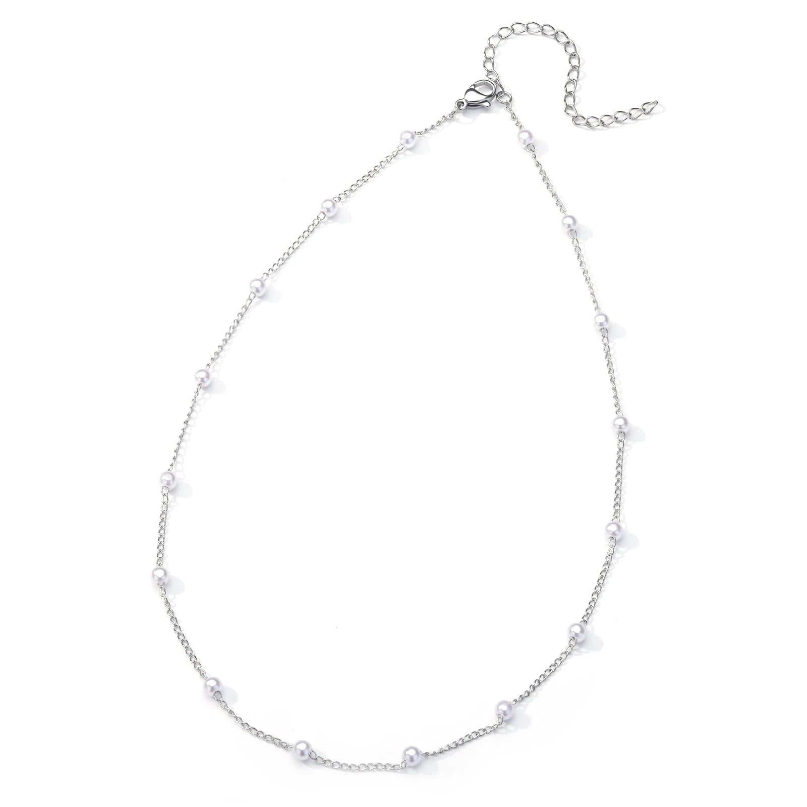 Colar em Pérola - Ouro Real 18k