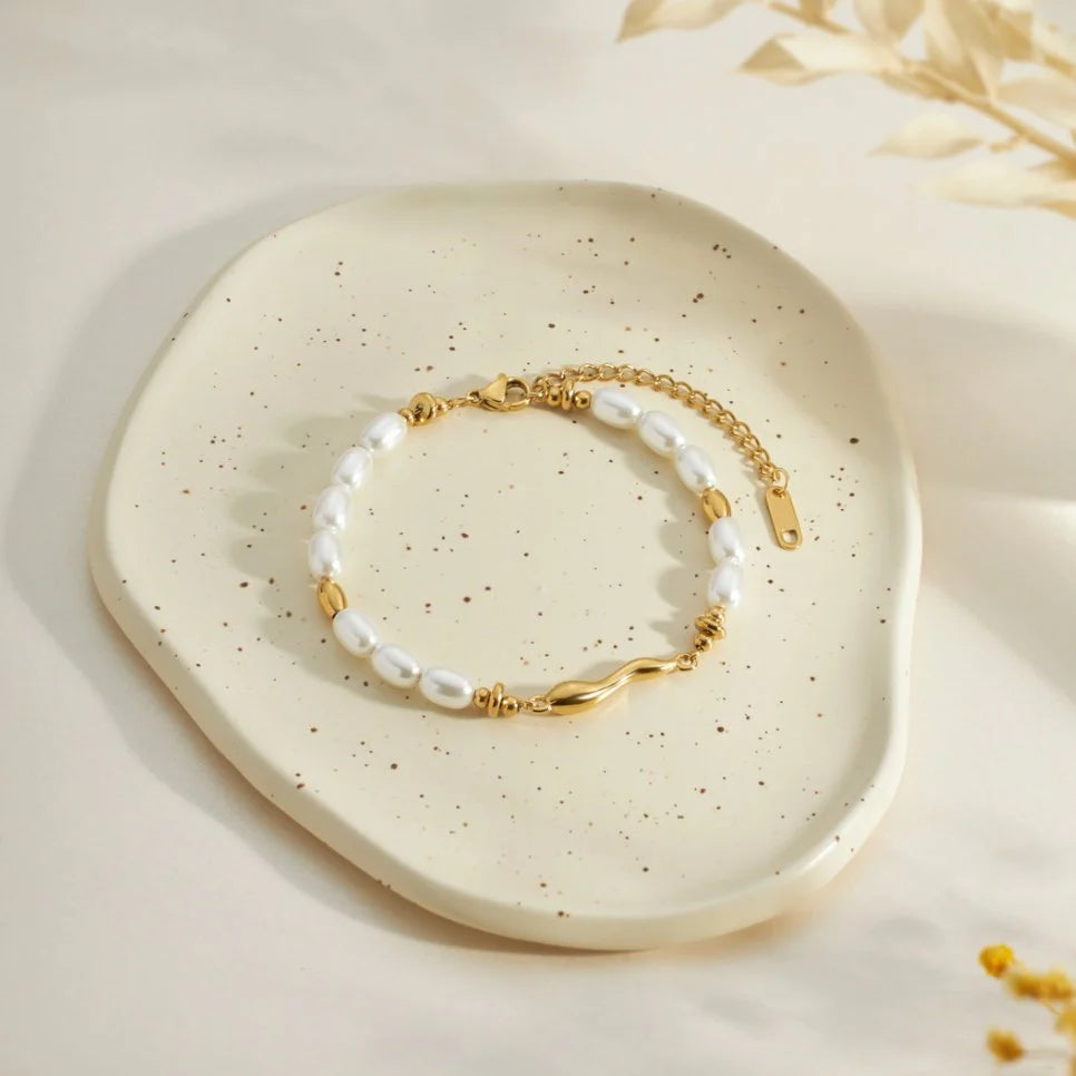 Pulseira Lavina Pérolas